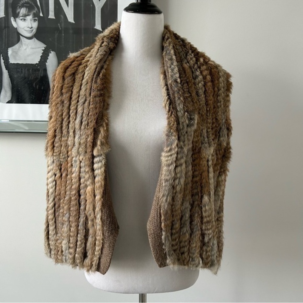 Marc by Marc Jacob’s Rabbit and Wool Vest